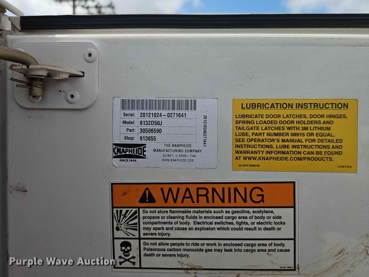 image for item EO8547 2012 Ford F-550 utility / service truck