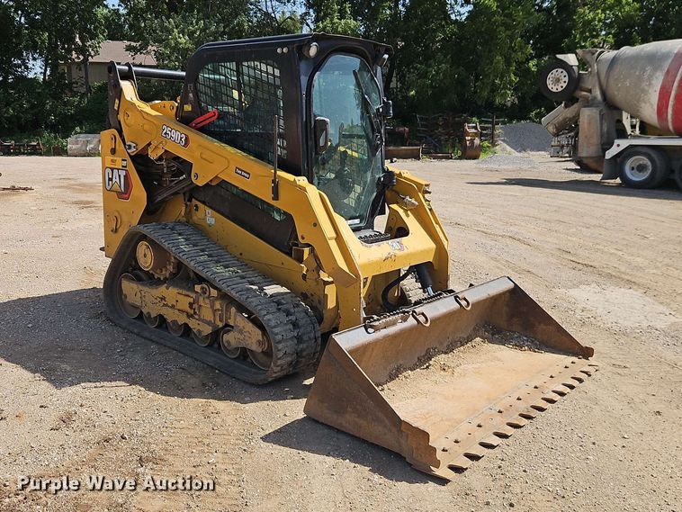 image for item EO8553 2020 Caterpillar 259D3 tracked skid steer loader