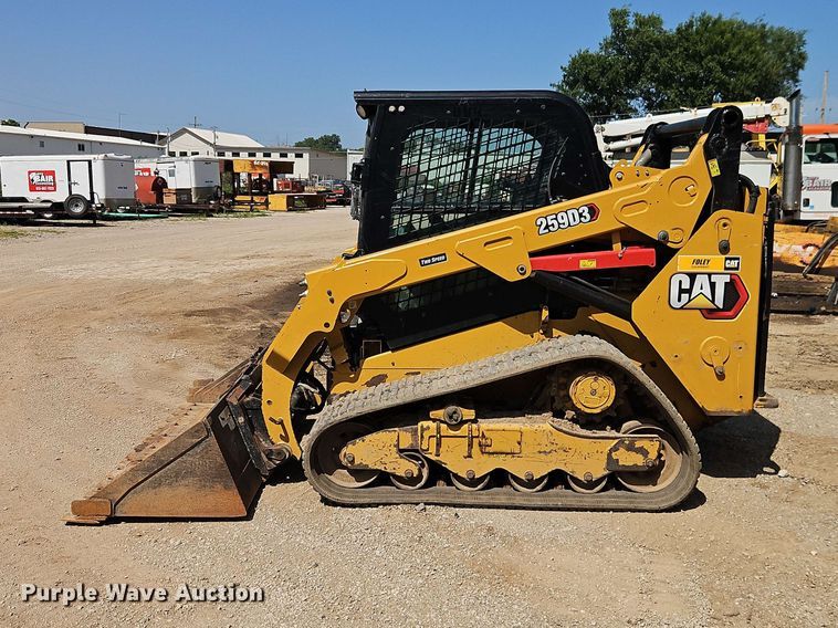 image for item EO8553 2020 Caterpillar 259D3 tracked skid steer loader