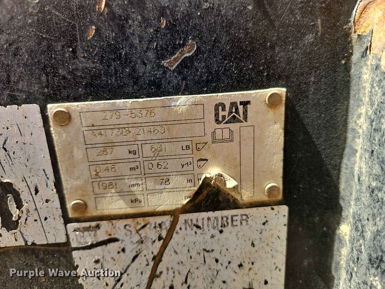 image for item EO8553 2020 Caterpillar 259D3 tracked skid steer loader