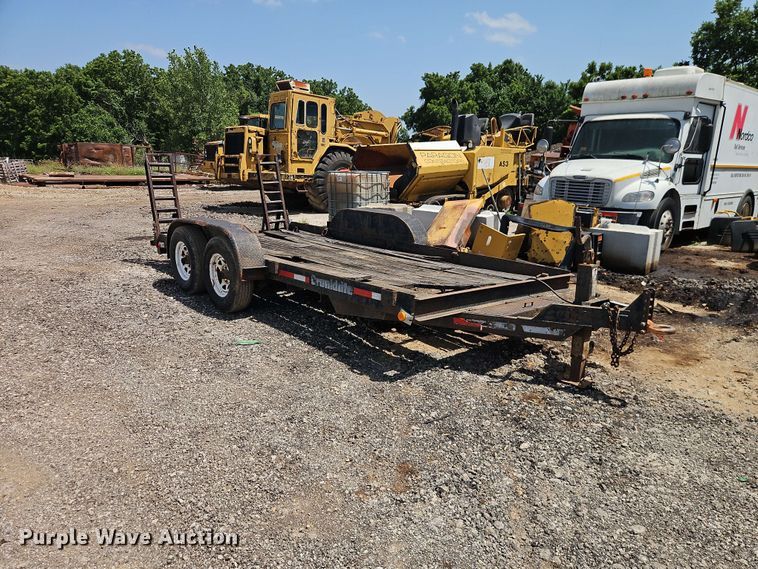 image for item EO8555 2001 Cronkhite Industries equipment trailer