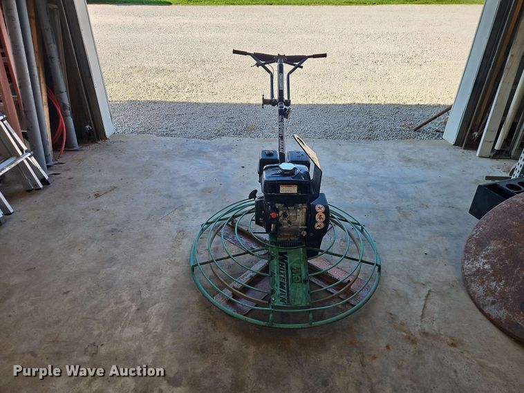 image for item EO8558 Whiteman power trowel