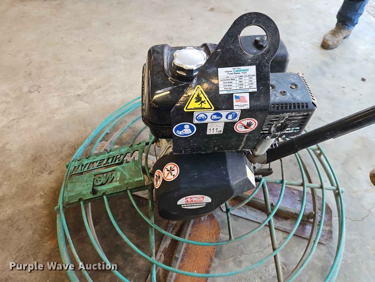 image for item EO8558 Whiteman power trowel