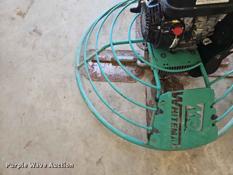 image for item EO8559 Whiteman power trowel