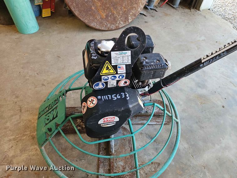 image for item EO8559 Whiteman power trowel
