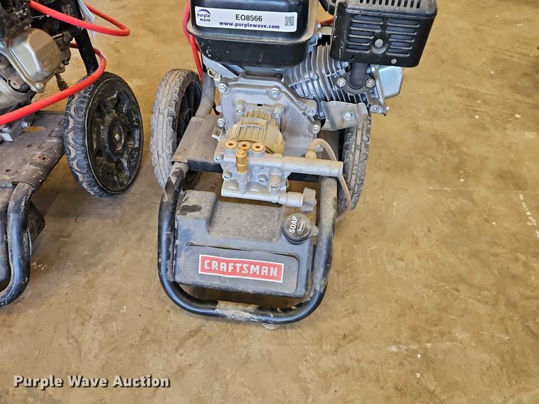 image for item EO8566 (2) Craftsman pressure washers