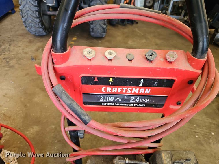 image for item EO8566 (2) Craftsman pressure washers