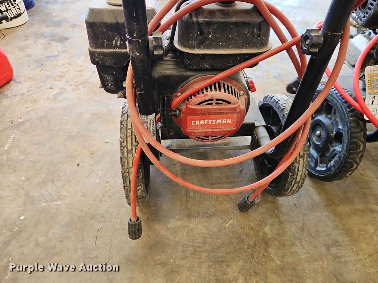 image for item EO8566 (2) Craftsman pressure washers