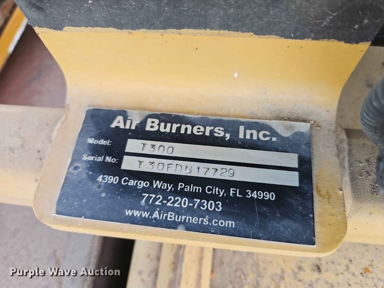image for item EO8575 Air Burners T300 air curtain trench burner