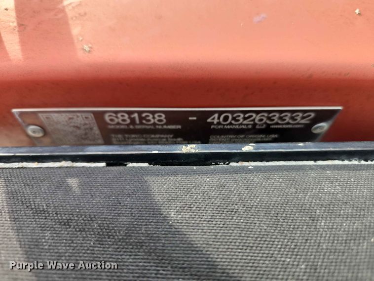 image for item EO8580 Toro MBTX2500 concrete buggy