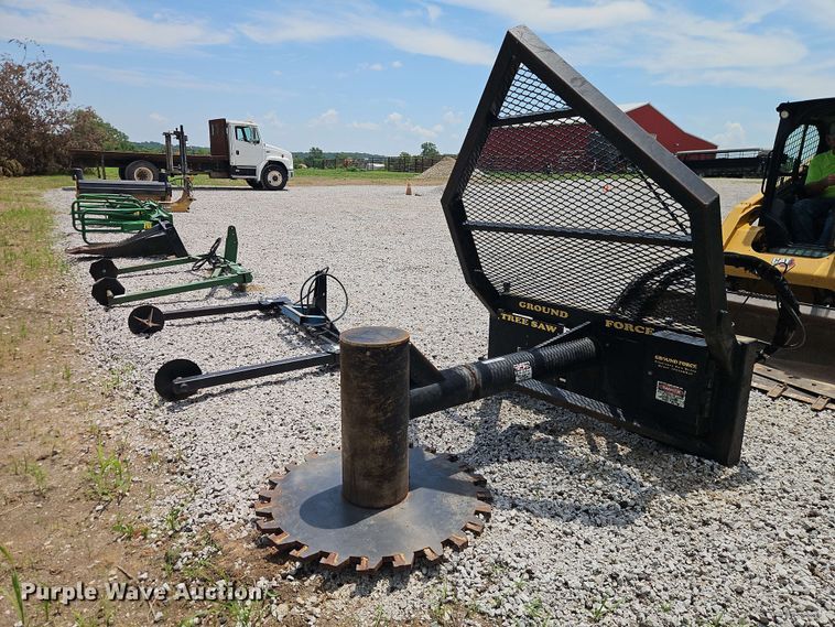image for item EO8586 Harleman Mfg. Ground Force skid steer tree saw 