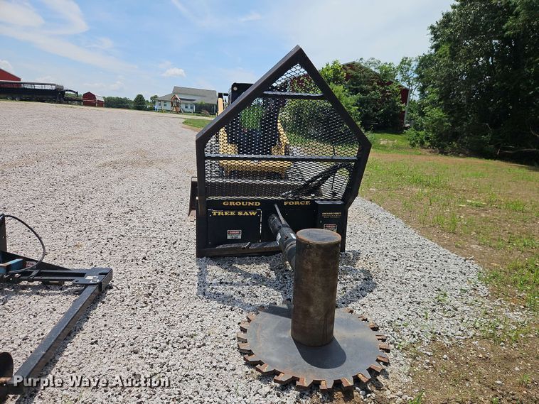 image for item EO8586 Harleman Mfg. Ground Force skid steer tree saw 