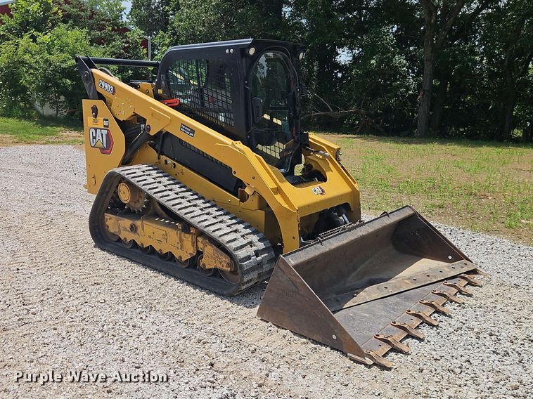 image for item EO8587 2020 Caterpillar 299D3 tracked skid steer loader