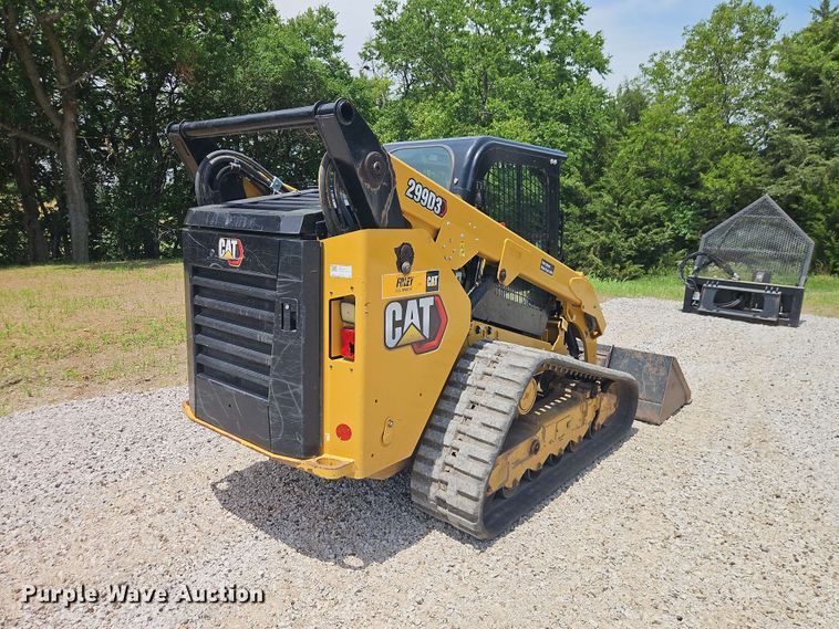 image for item EO8587 2020 Caterpillar 299D3 tracked skid steer loader