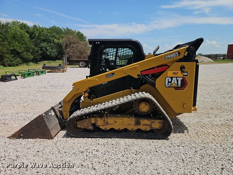 image for item EO8587 2020 Caterpillar 299D3 tracked skid steer loader
