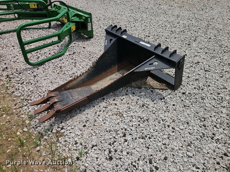 image for item EO8588 Blue Diamond skid steer stump bucket