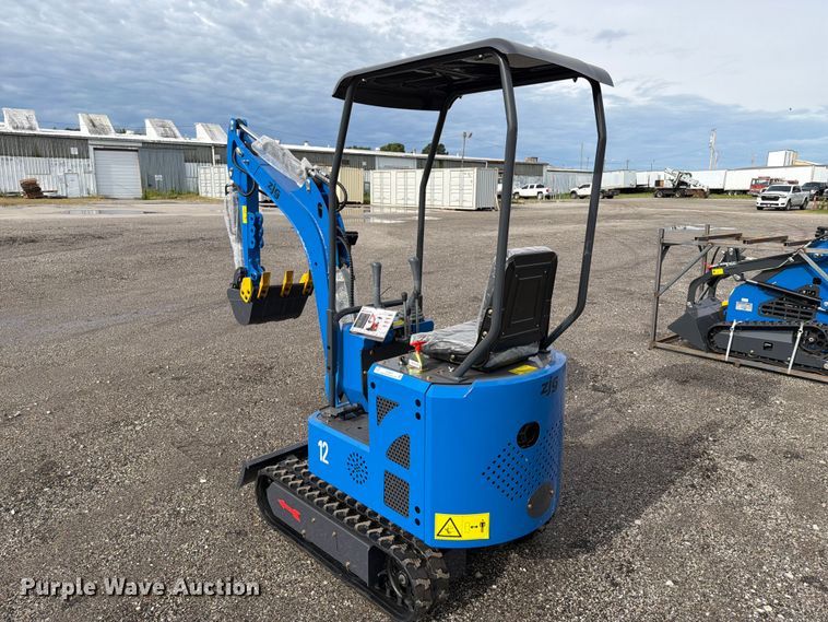 image for item EQ8047 2026 ZJG ZJ-12 mini excavator