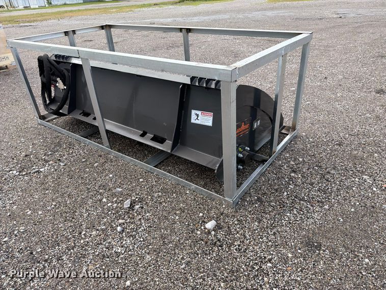 image for item EQ8048 2026 LandHonor HB-12-72W skid steer rake bucket