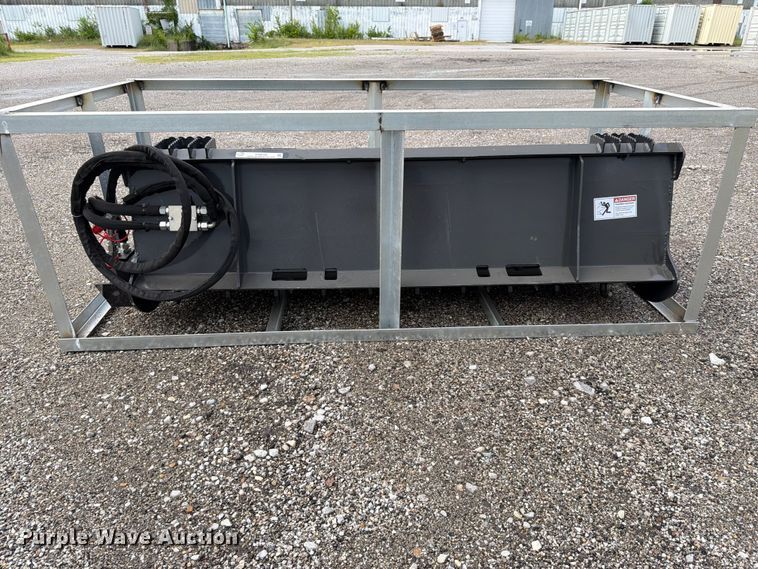image for item EQ8048 2026 LandHonor HB-12-72W skid steer rake bucket