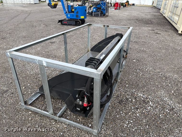 image for item EQ8048 2026 LandHonor HB-12-72W skid steer rake bucket