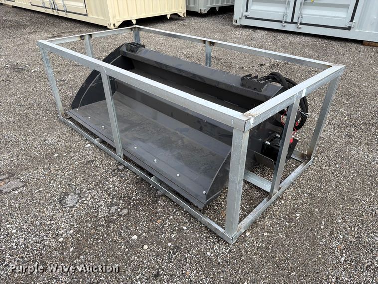 image for item EQ8048 2026 LandHonor HB-12-72W skid steer rake bucket