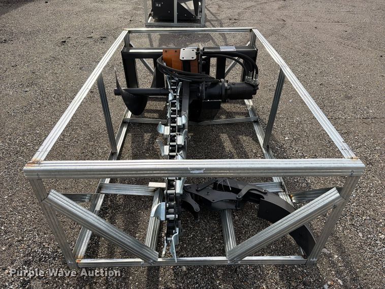 image for item EQ8050 JCT skid steer trencher