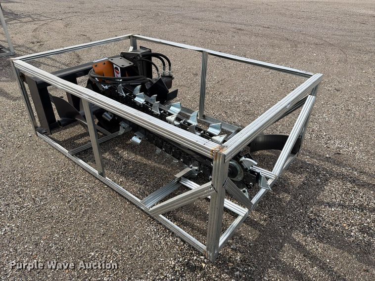 image for item EQ8050 JCT skid steer trencher