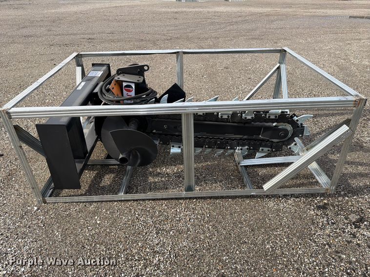 image for item EQ8050 JCT skid steer trencher