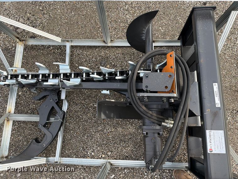image for item EQ8050 JCT skid steer trencher