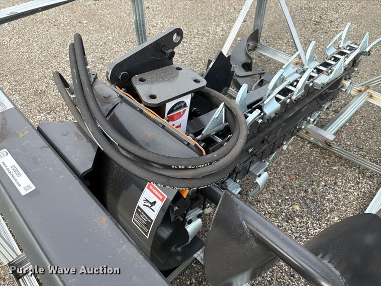 image for item EQ8050 JCT skid steer trencher