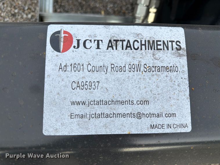 image for item EQ8050 JCT skid steer trencher