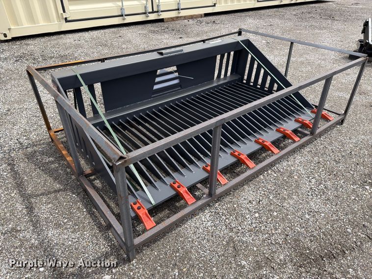 image for item EQ8054 2025 Toft HSSB-74 skid steer rock bucket