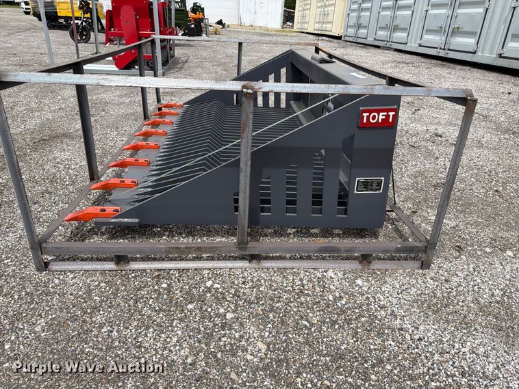 image for item EQ8054 2025 Toft HSSB-74 skid steer rock bucket