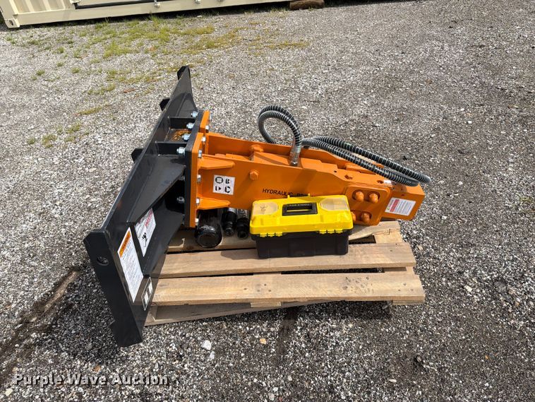 image for item EQ8062 2025 LandHonor SHB-11-53D skid steer breaker
