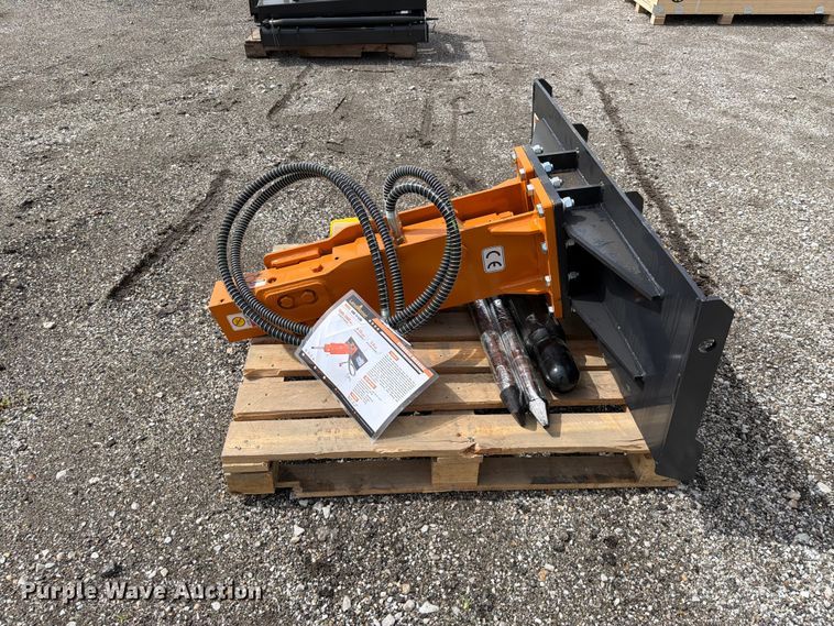 image for item EQ8062 2025 LandHonor SHB-11-53D skid steer breaker