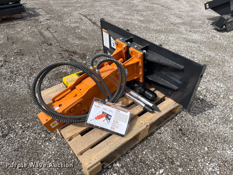 image for item EQ8062 2025 LandHonor SHB-11-53D skid steer breaker