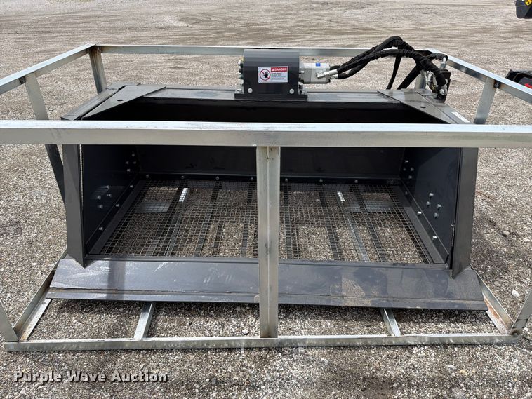image for item EQ8064 2025 LandHonor HSB-12-72W skid steer screening bucket