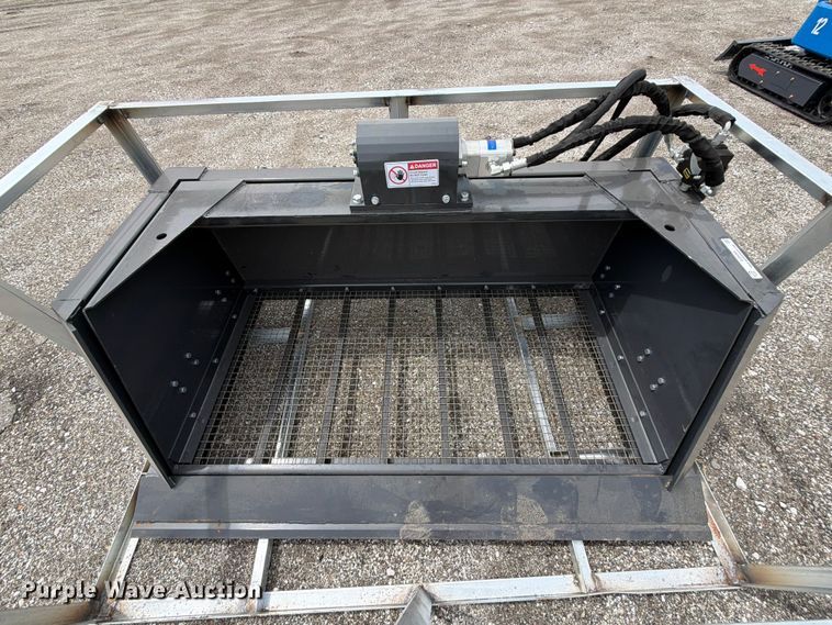 image for item EQ8064 2025 LandHonor HSB-12-72W skid steer screening bucket
