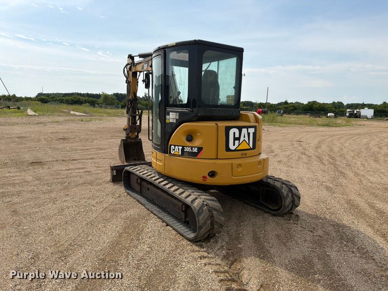 image for item ER1819 2012 Caterpillar 305.5E CR mini excavator