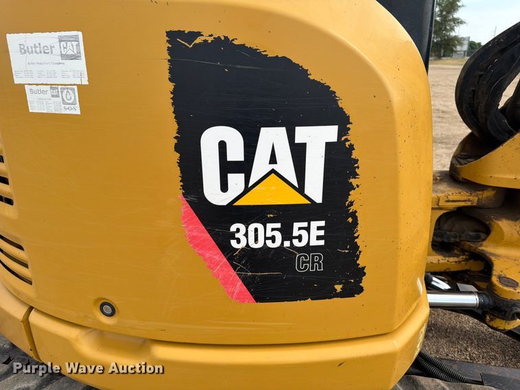 image for item ER1819 2012 Caterpillar 305.5E CR mini excavator