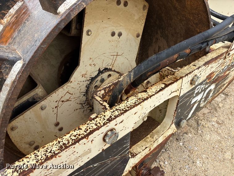 image for item ER3059 2002 Ingersoll Rand SD-70F Pro Pac single drum padfoot vibratory roller compactor
