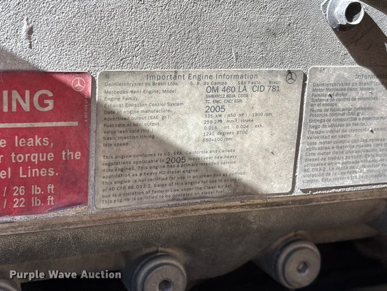 image for item ER3062 2005 Freightliner Business Class M2 dump truck