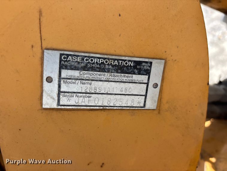 image for item ER3076 1995 Case 460 cable plow