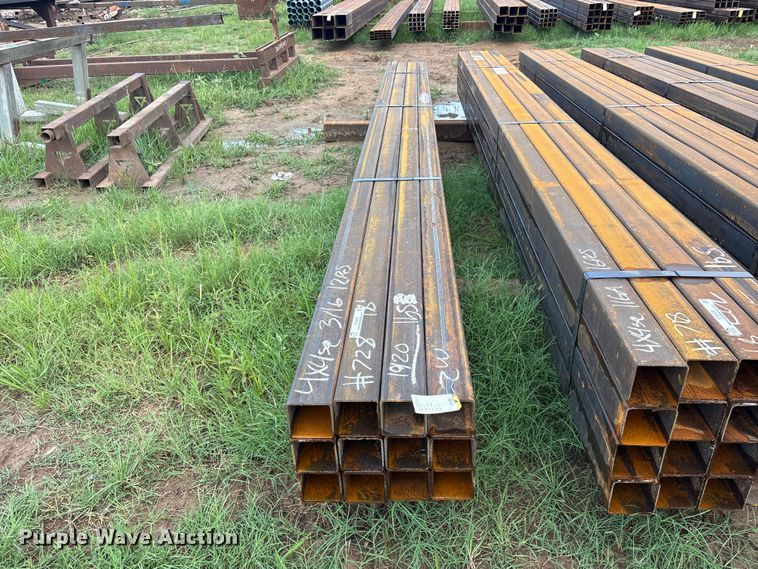 image for item ET0028 (12) joints of square tubing