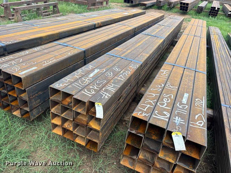 image for item ET0031 (16) joints of square tubing