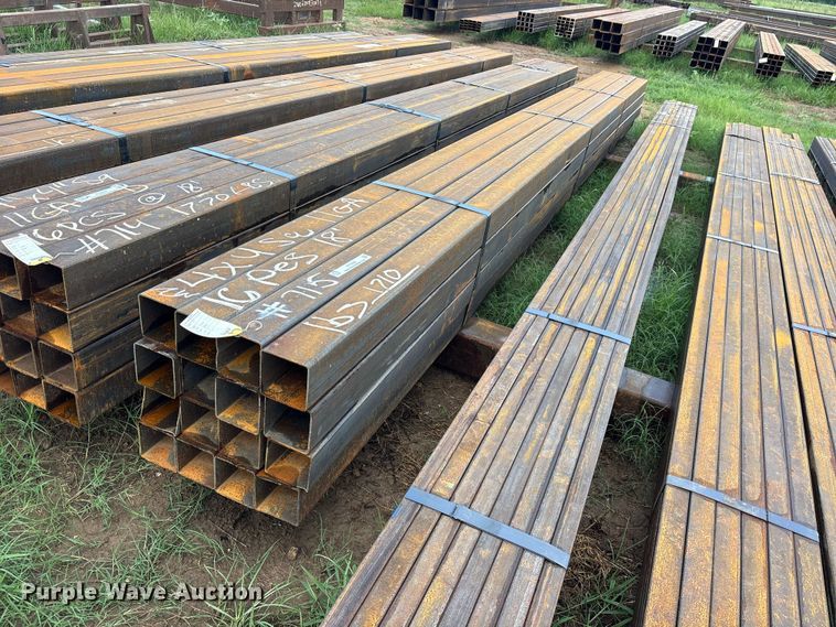 image for item ET0032 (16) joints of square tubing