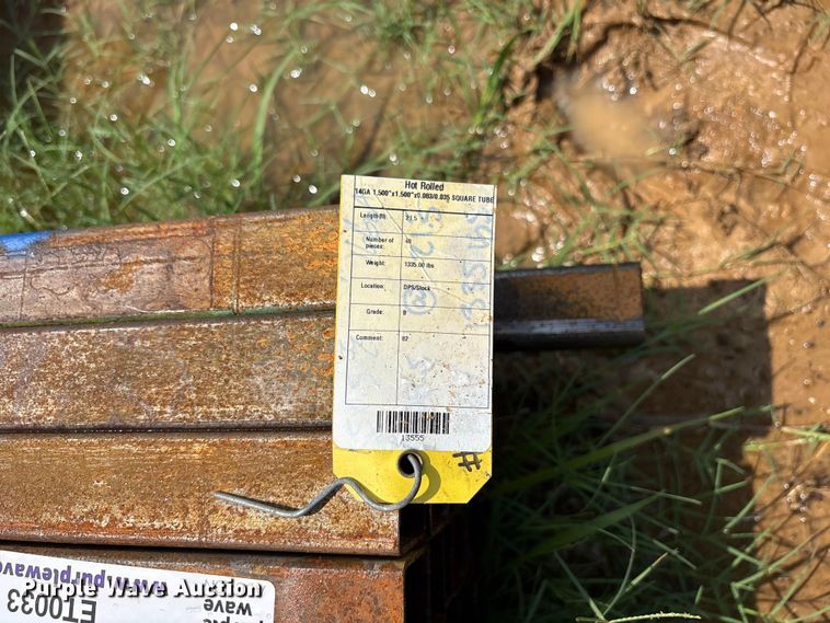 image for item ET0033 (40) joints of square tubing