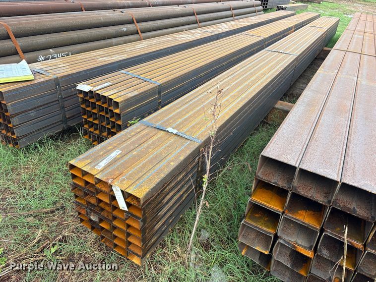 image for item ET0043 (35) joints of rectangular tubing