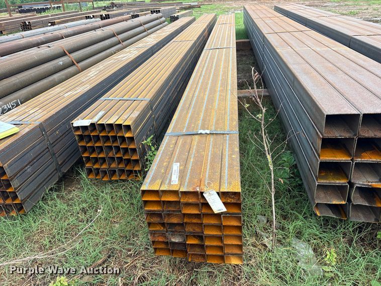 image for item ET0043 (35) joints of rectangular tubing