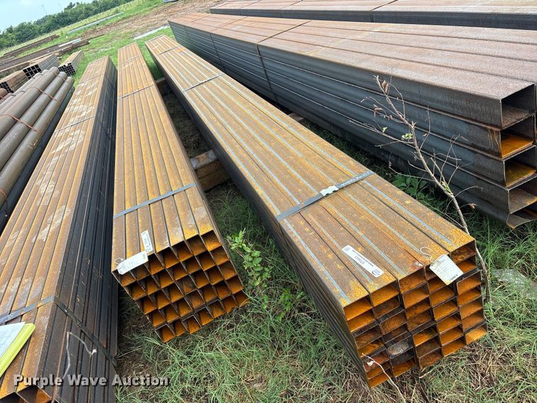 image for item ET0043 (35) joints of rectangular tubing